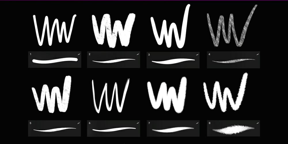 Best Free Procreate Brushes 52 Procreate Calligraphy Brushes