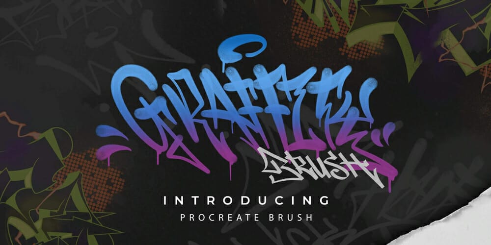Best Free Procreate Brushes 130 Procreate Graffiti Brushes