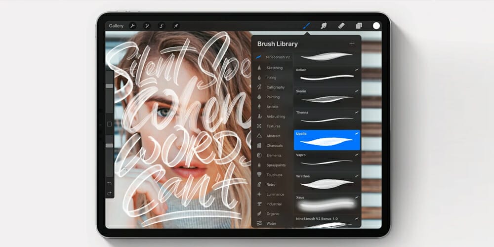 Best Free Procreate Brushes 42 Procreate Lettering Brushes