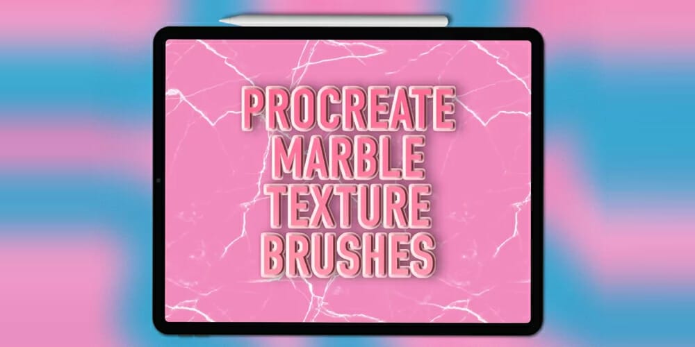 Best Free Procreate Brushes 108 Procreate Marble Texture Brushes