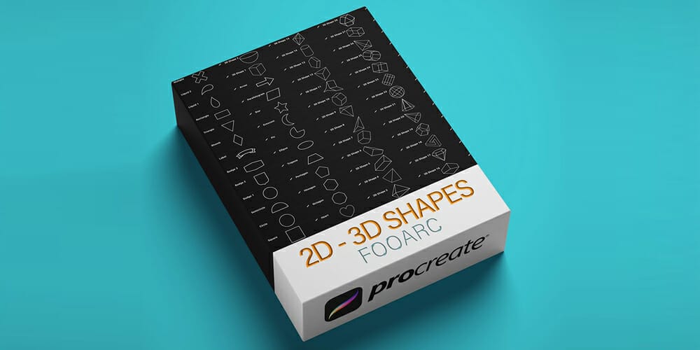 Best Free Procreate Brushes 146 Shape Brushes Pack For Procreate