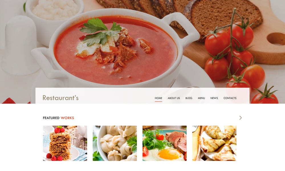 50+ Best Free Restaurant HTML Website Templates of 2025 73 Spicy