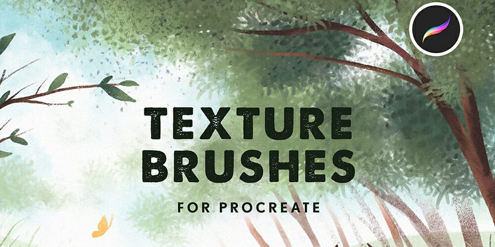 Best Free Procreate Brushes 102 Texture Procreate Brushes