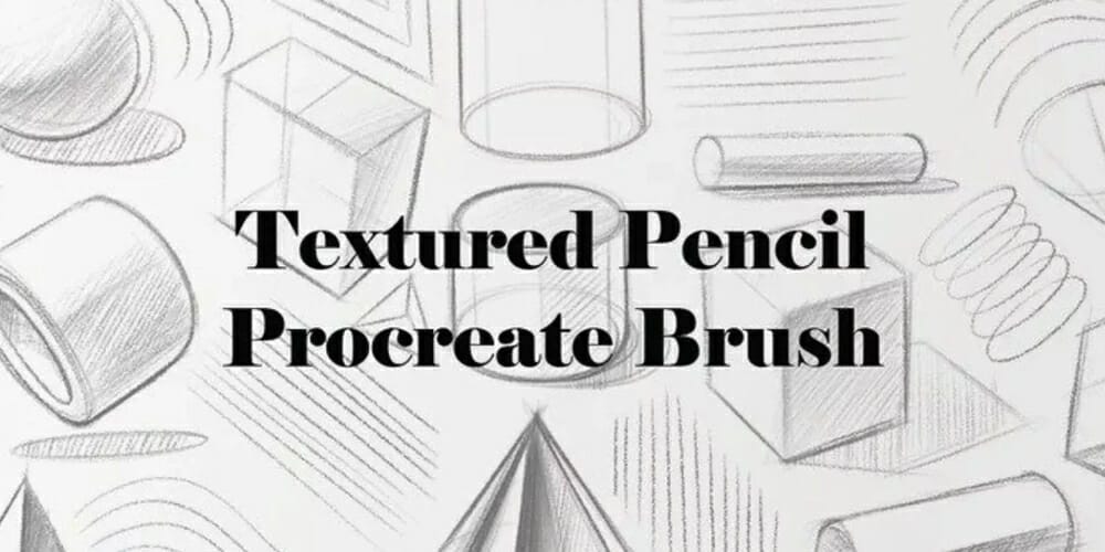 Best Free Procreate Brushes 113 Textured Pencil Procreate Brush