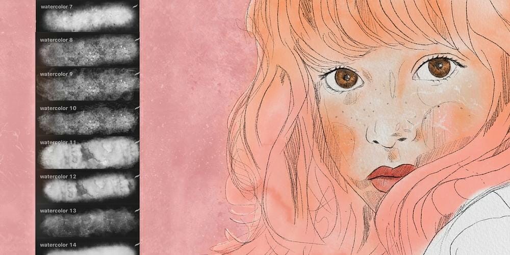 Best Free Procreate Brushes 9 Watercolor Brushes for Procreate