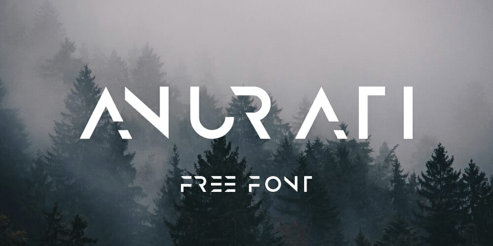 Free Futuristic Fonts You Should Know 18 Anurati Font