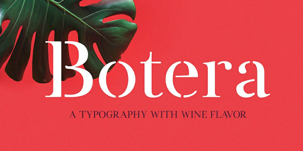 Free Futuristic Fonts You Should Know 10 Botera Font