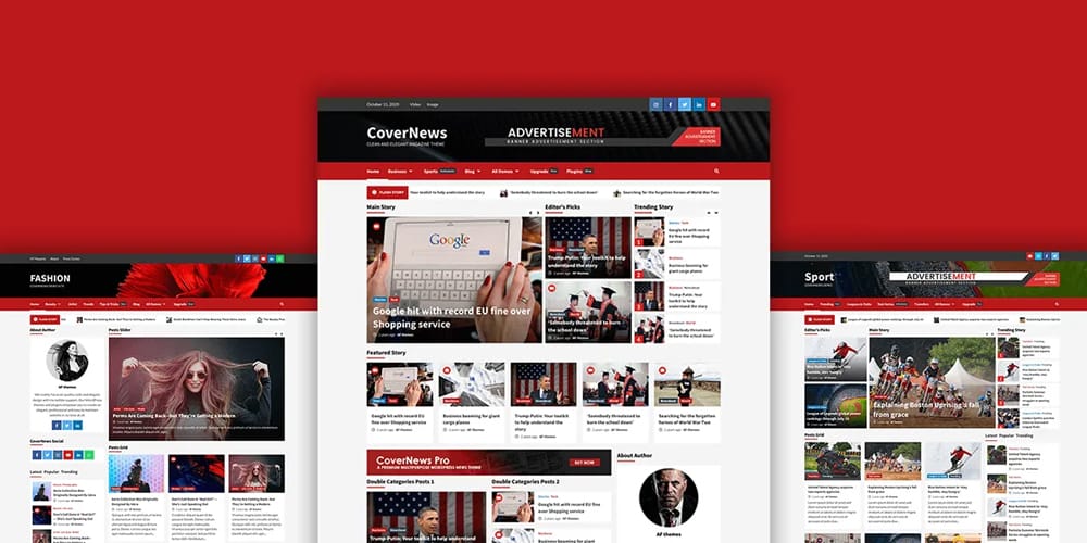 15+ Best Free WordPress Themes for News Sites 31 CoverNews