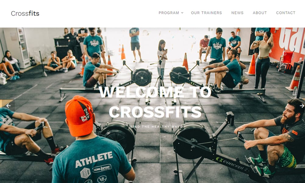 20+ Best Free Fitness HTML Templates 43 CrossFits