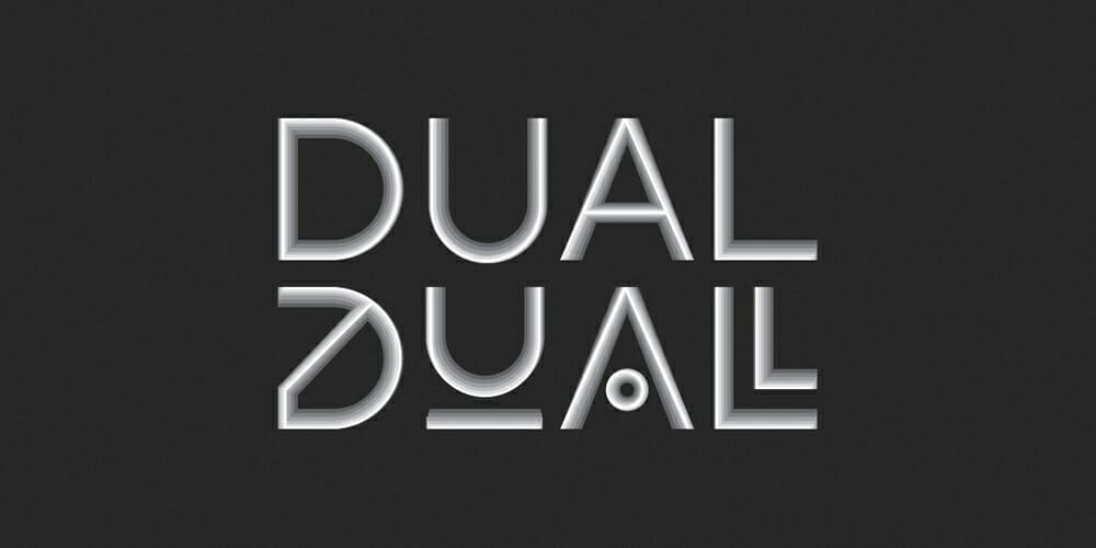 Free Futuristic Fonts You Should Know 29 Dual Typeface