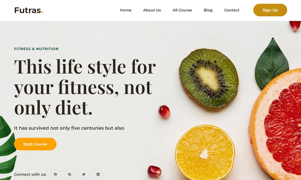 20+ Best Free Fitness HTML Templates 50 Futras