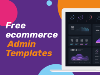 e Commerce Admin Template Free