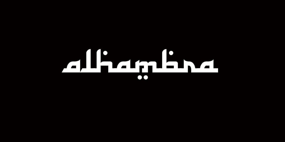 Best Free Arabic Calligraphy Fonts to Download 12 Alhambra