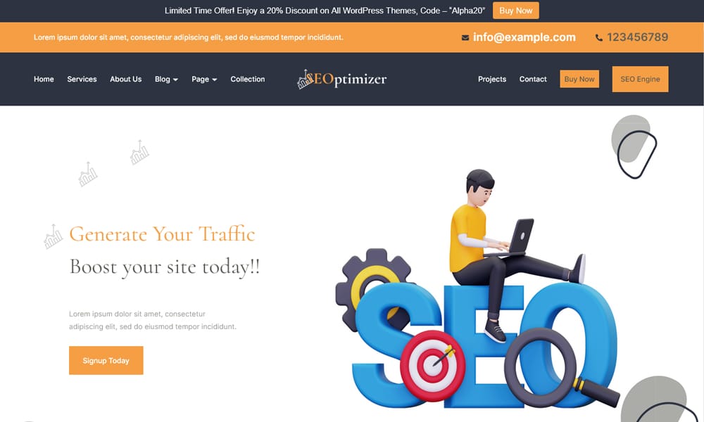 10+ Free Wordpress Themes For Digital Marketing Agency 22 Alpha Digital Agency