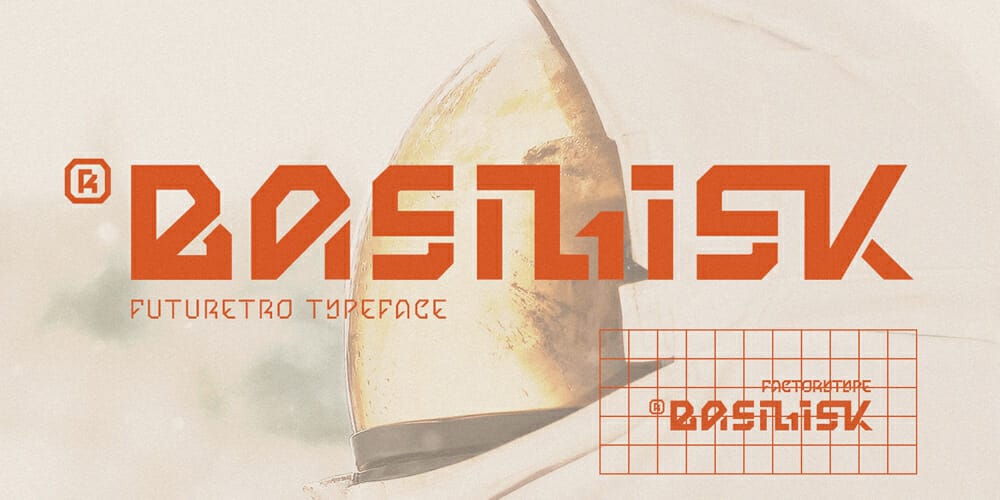 Free Futuristic Fonts You Should Know 101 Basilisk Futuristic Font