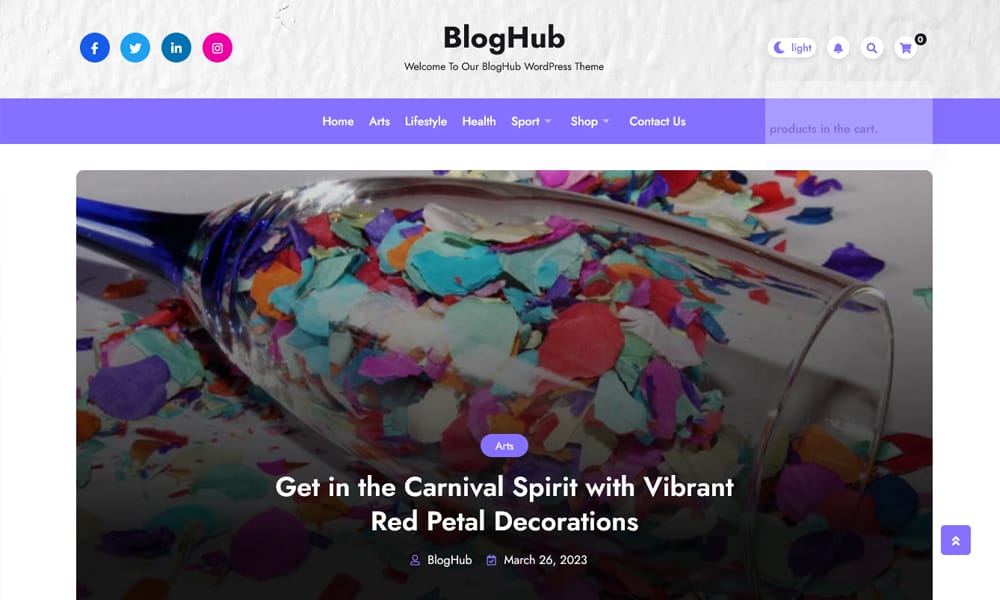 15+ Best Free Fastest Loading WordPress Themes 2024 19 BlogHub