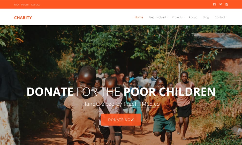 12+ Best Free NGO Website Templates 2025 18 Charity