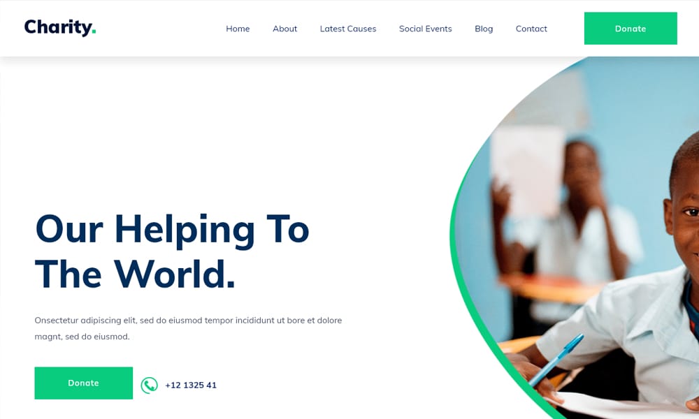 12+ Best Free NGO Website Templates 2025 16 Charity