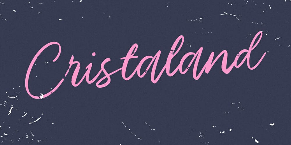 Top Free Fonts For Logo Design 20 Crystaland Script