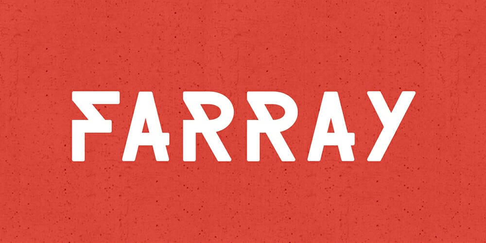 Top Free Fonts For Logo Design 40 Farray Font