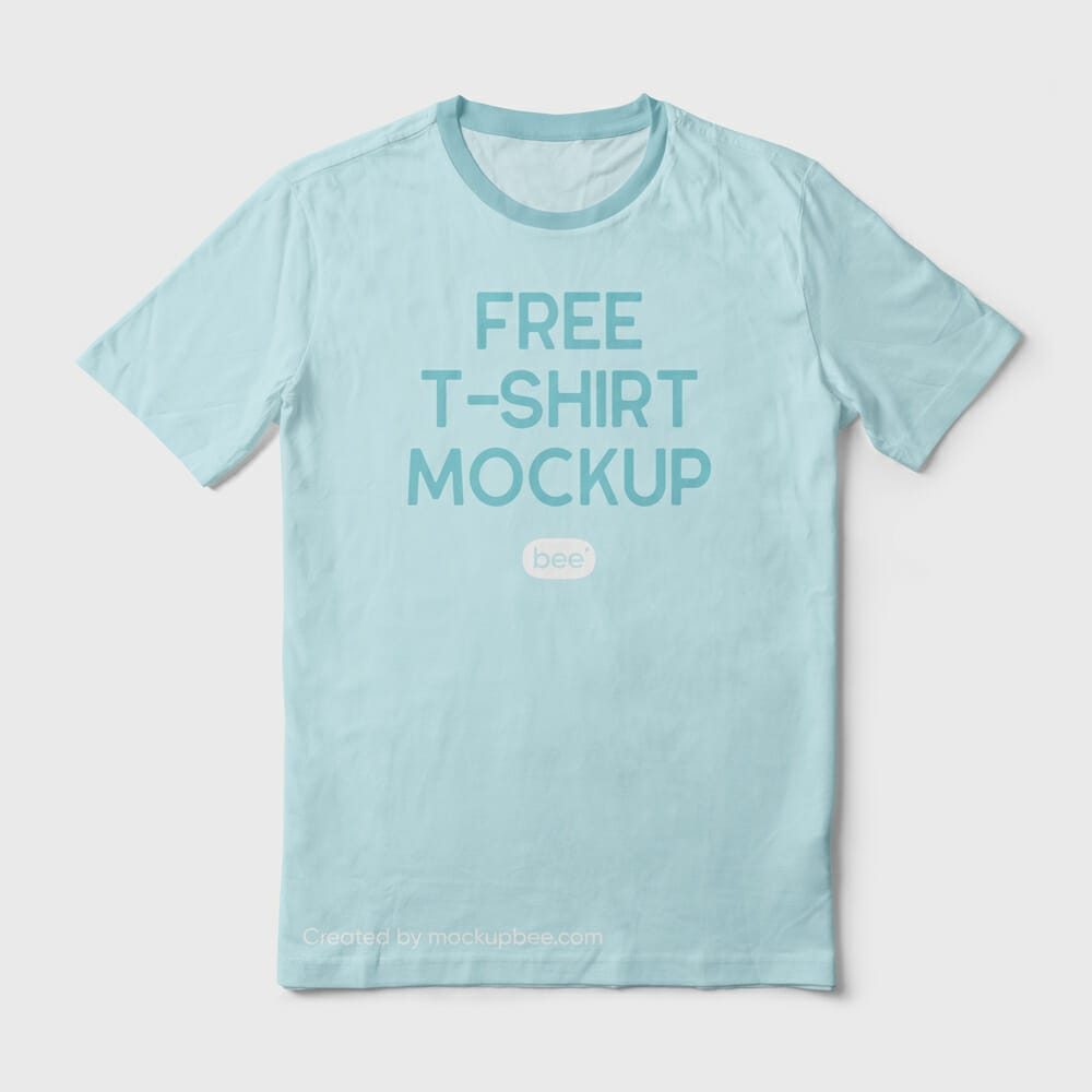 Free Cotton T-Shirt Mockup 1 Free Cotton T-Shirt Mockup