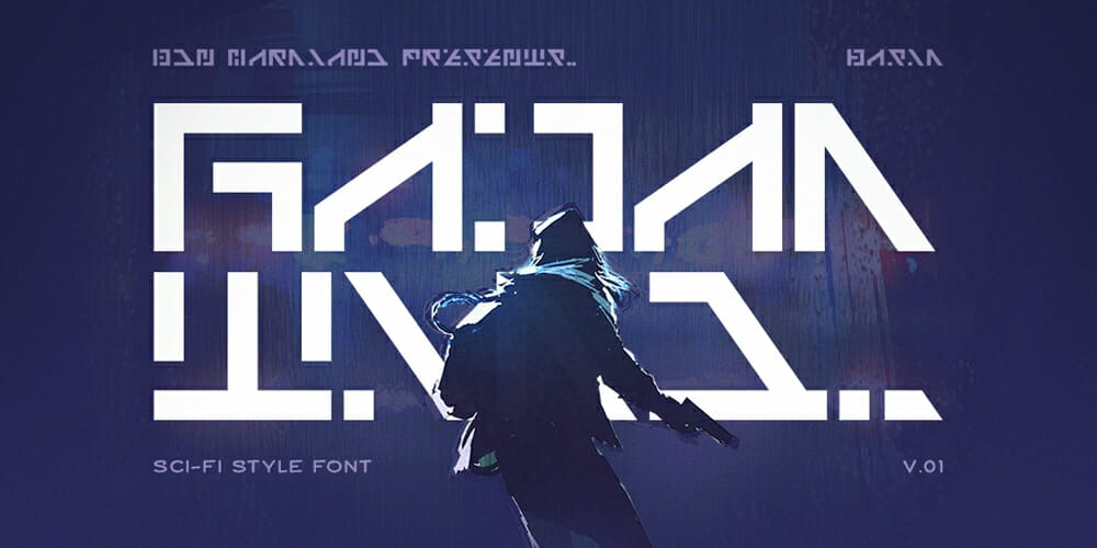 Free Futuristic Fonts You Should Know 54 Galactico
