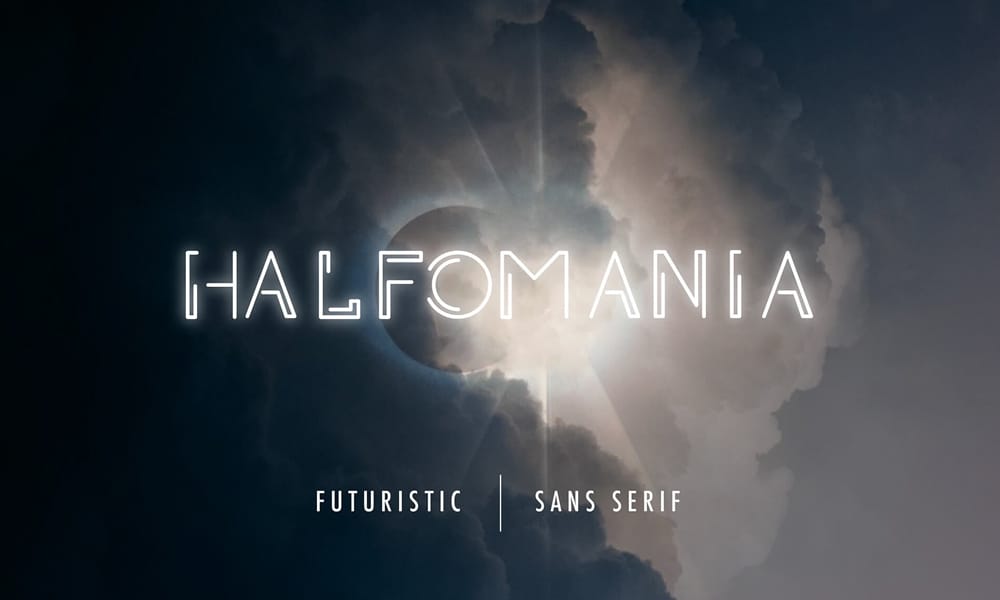 Free Futuristic Fonts You Should Know 112 Halfomania