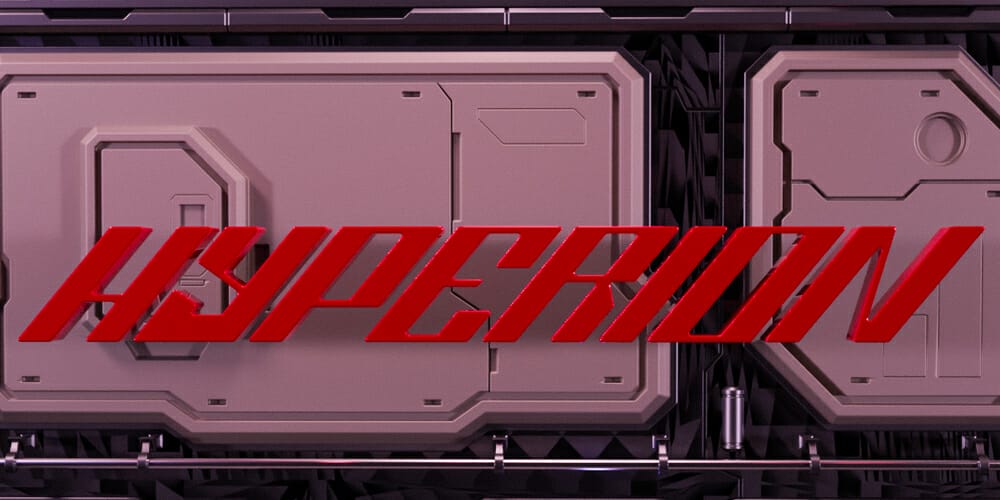 Free Futuristic Fonts You Should Know 107 Hyperion Font