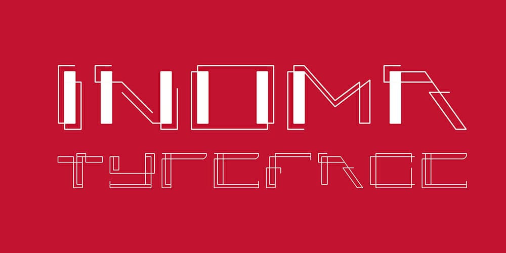 Free Futuristic Fonts You Should Know 42 Inoma Typeface