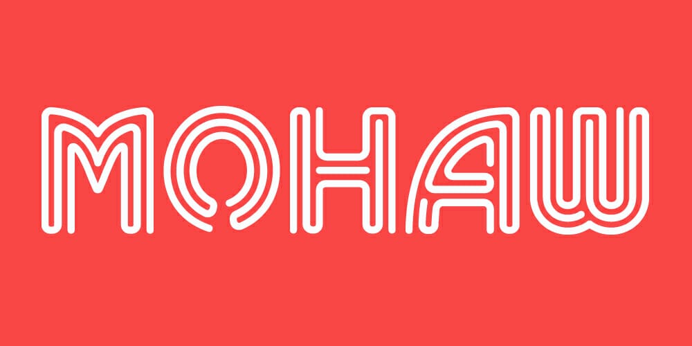 Top Free Fonts For Logo Design 50 Mohaw Font