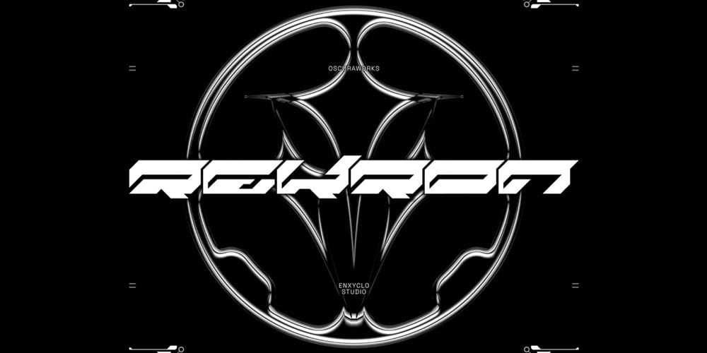 Free Futuristic Fonts You Should Know 110 NCL REKRON
