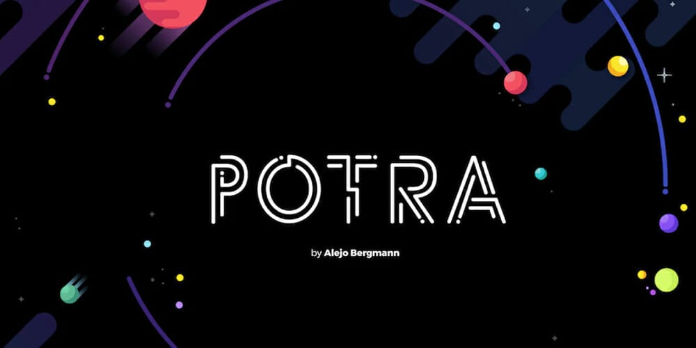 Eye-Catching Futurism Headline Fonts for Free Download 12 Potra