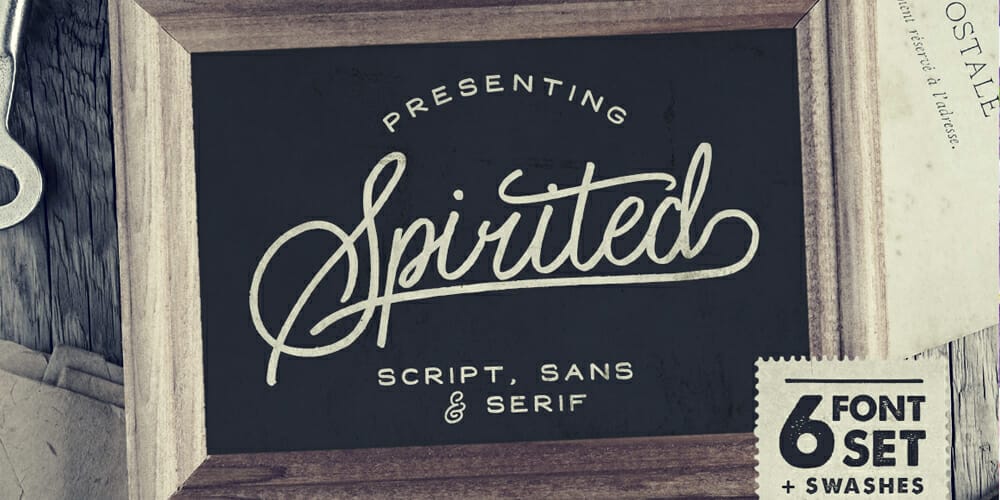 Top Free Fonts For Logo Design 39 Spirited Font