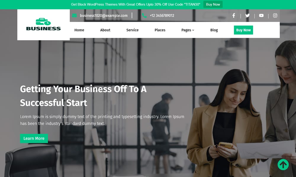 10+ Free Wordpress Themes For Digital Marketing Agency 26 Titan Business Agency