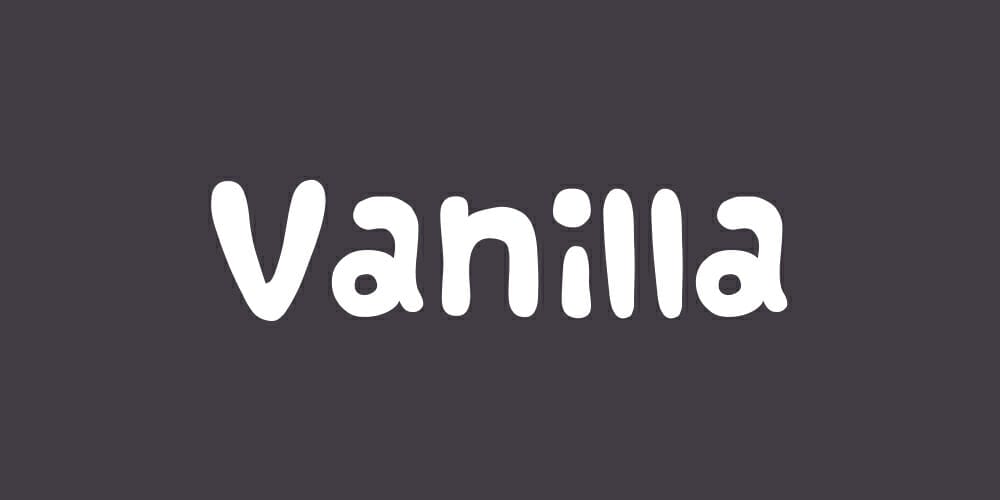 Top Free Fonts For Logo Design 44 Vanilla