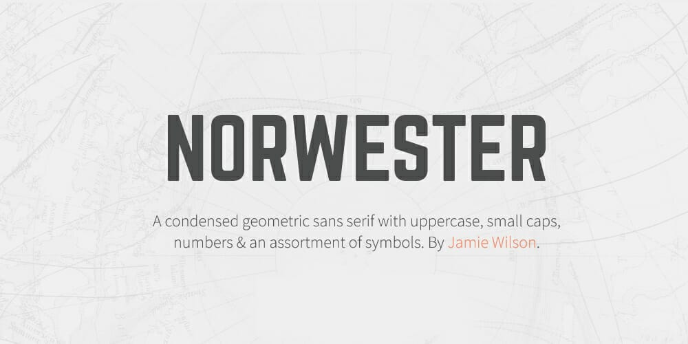 Top Free Fonts For Logo Design 26 Norwester