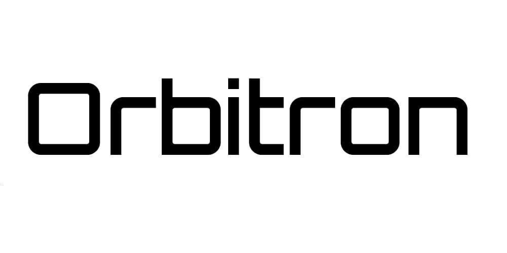 Top Free Fonts For Logo Design 11 Orbitron