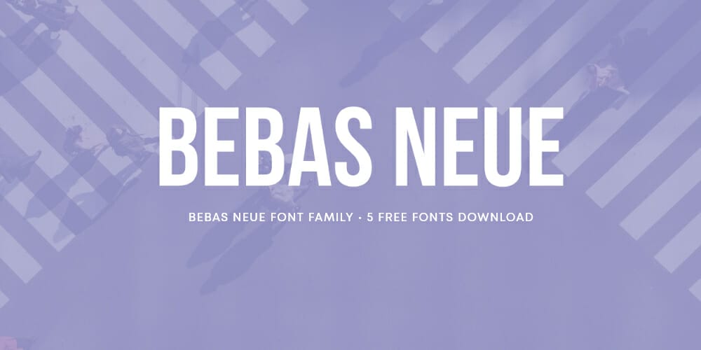 Top Free Fonts For Logo Design 79 Bebas Neue