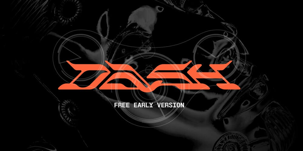 Top Free Fonts For Logo Design 73 Dash Font