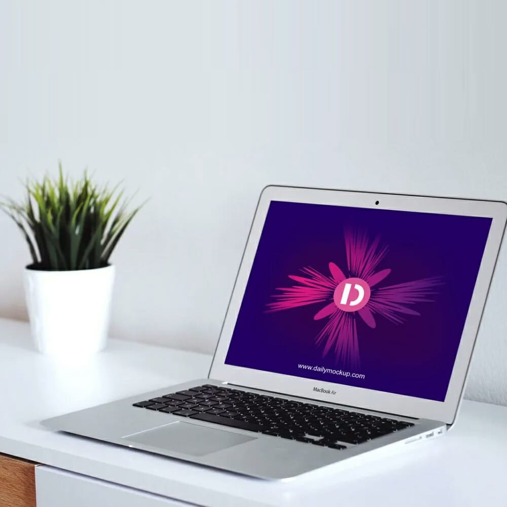 Free Laptop Mockup PSD 1 Free Laptop Mockup PSD