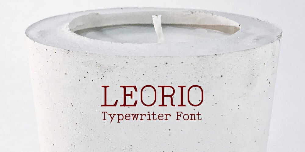 Top Free Fonts For Logo Design 89 Leorio Font