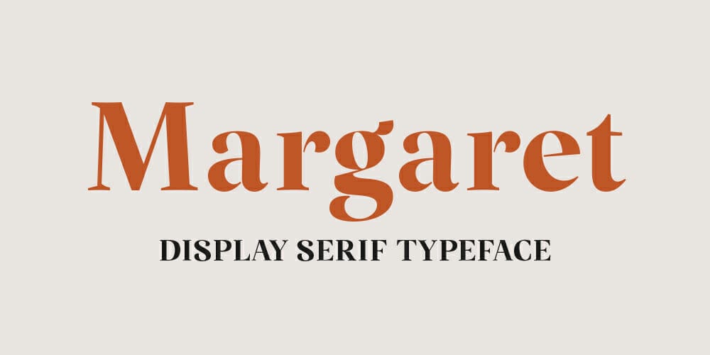 Top Free Fonts For Logo Design 80 Margaret Serif
