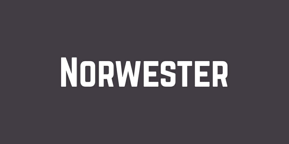 Top Free Fonts For Logo Design 82 Norwester
