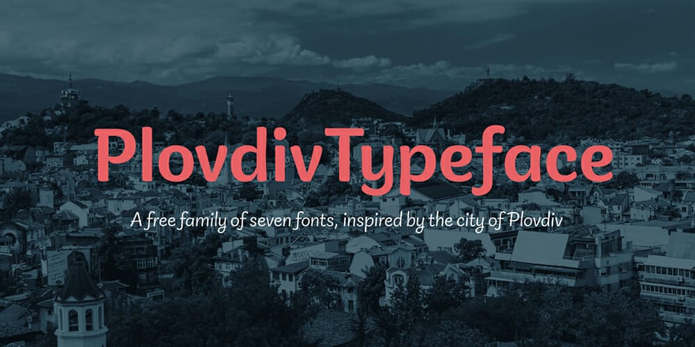 Top Free Fonts For Logo Design 91 Plovdiv Typeface