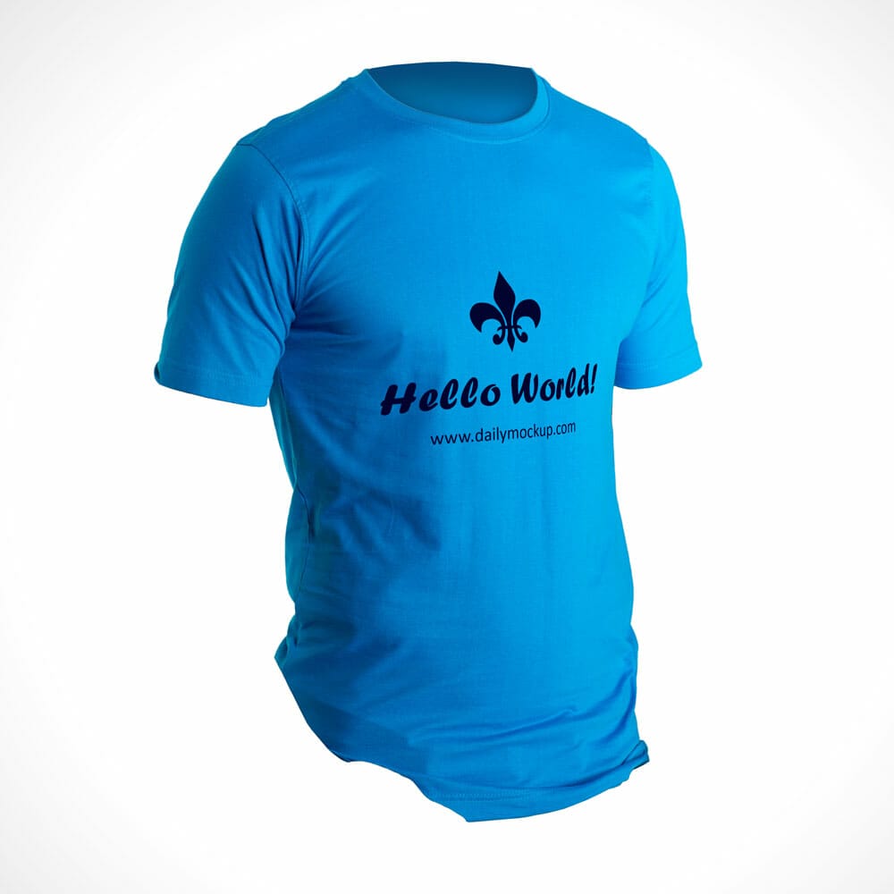 Free T-Shirt Mockup PSD 1 Free T-Shirt Mockup PSD