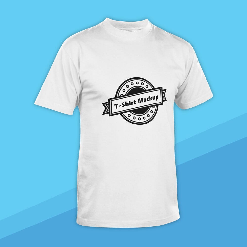 Free T-shirt Mockup PSD 1 Free T-shirt Mockup PSD