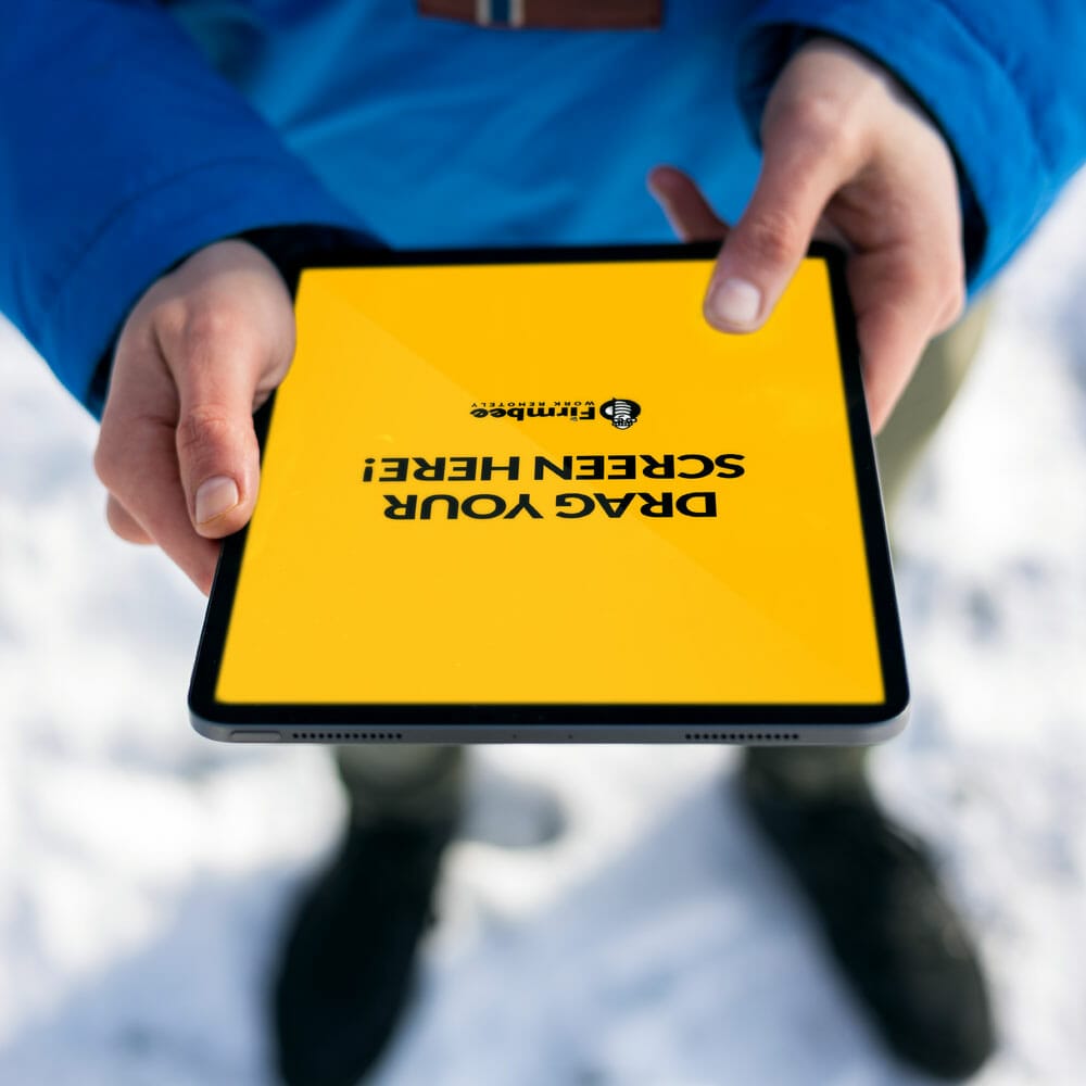 Apple iPad In Hands Mockup 1 Apple iPad In Hands Mockup