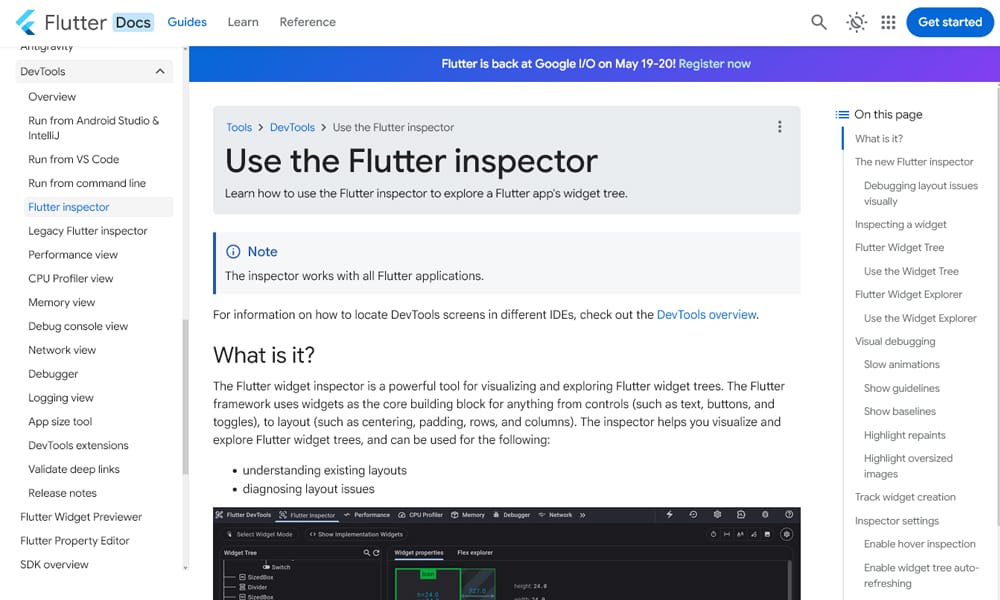 15+ Best IDE And Tools For Flutter App Development 2026 15 Flutter Inspector
