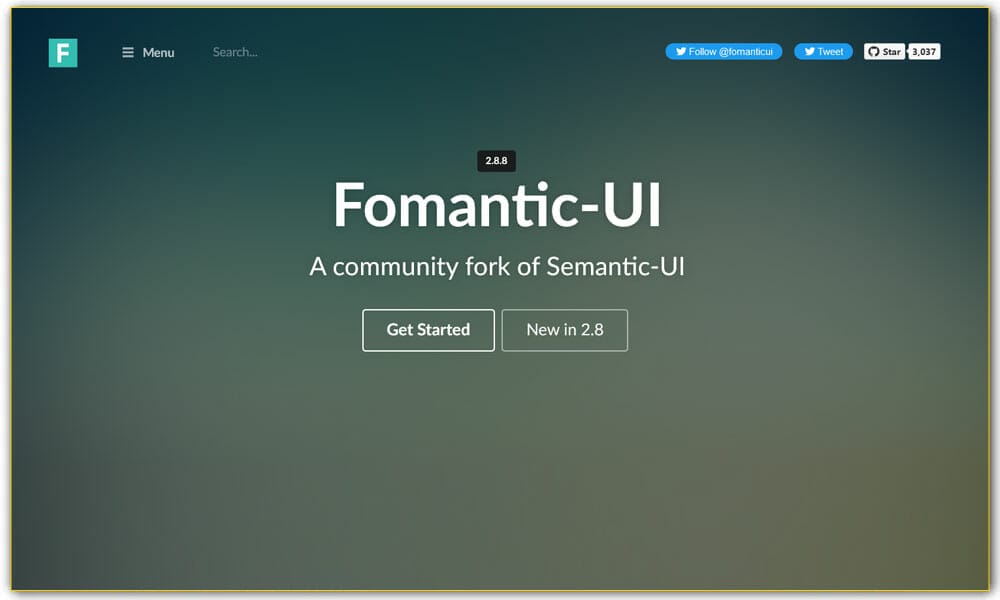 Fomantic-UI