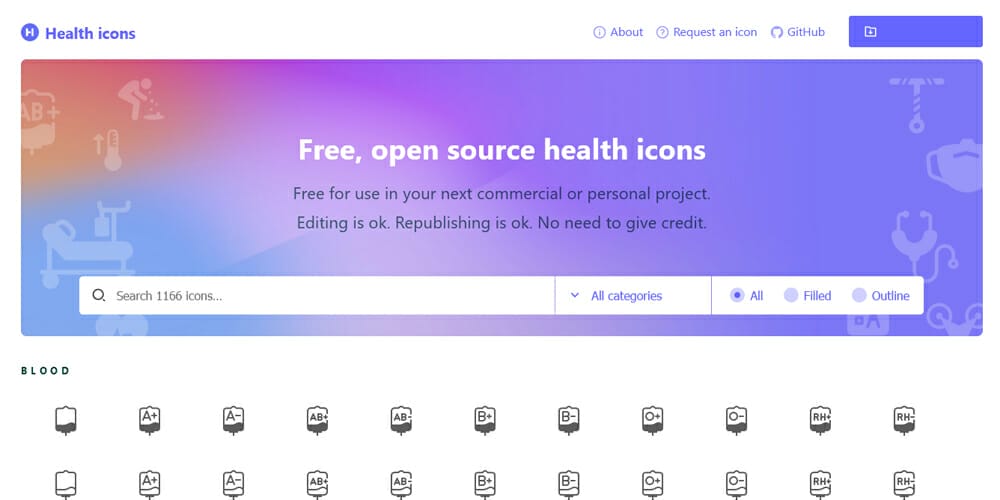 Best Free Icon Sets 2024 503 Health Icons